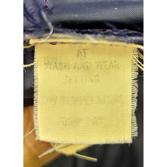 Vintage Union McGregor Mens Sportswear Quilted Jacket Navy Blue Medium *callout - Picture 4 of 11